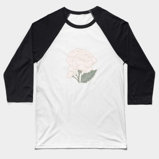 Spring Garden on Taupe Baseball T-Shirt